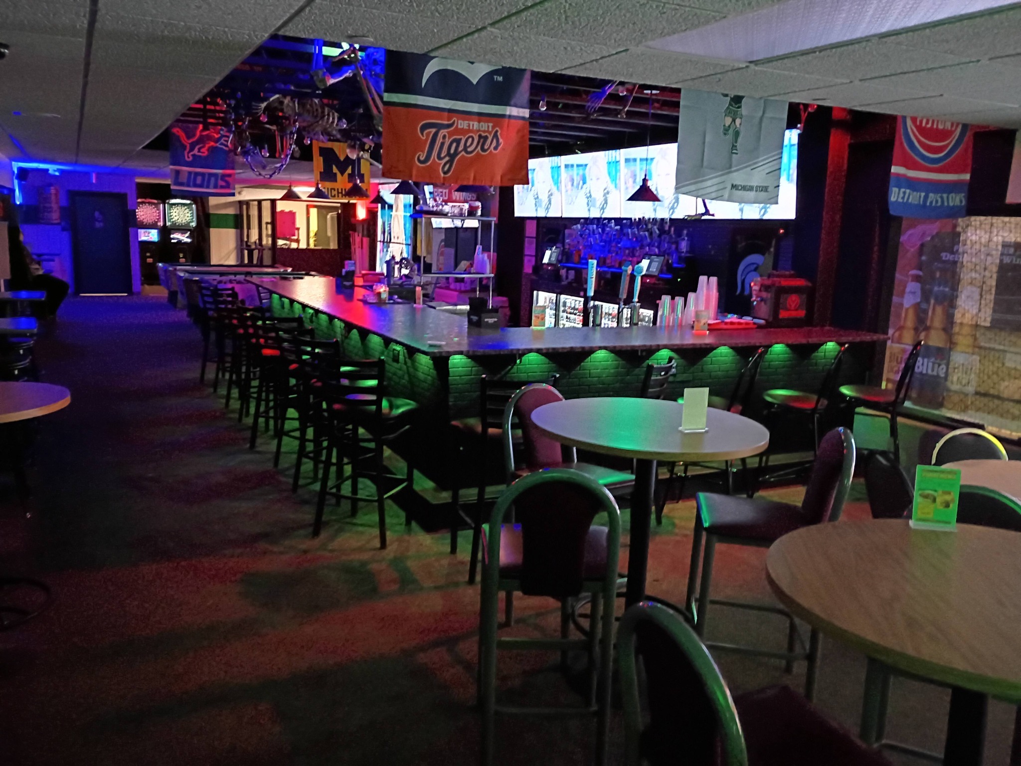 Full bar inside Redemption Bar
